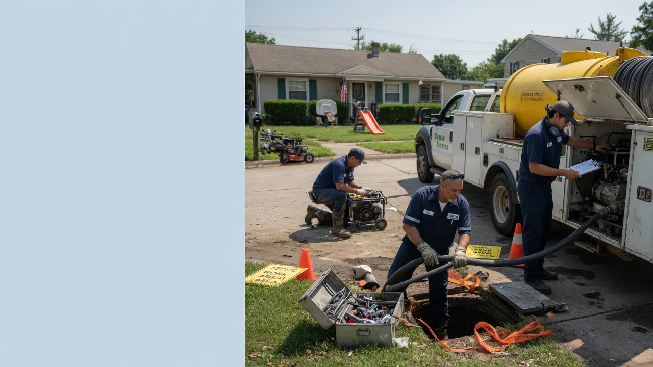 Septic Tank Pumping in Drumright, OK near me